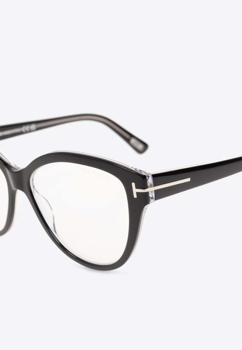 Tom Ford Cat-Eye Optical Glasses FT5954-B 0-54003