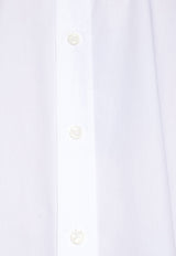 Dolce & Gabbana Sleeveless Buttoned Shirt White G5LV1T FU5T9-W0800