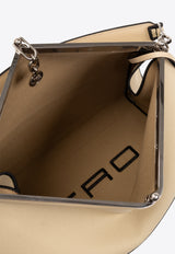 Etro Vela Canvas Shoulder bag Beige MP1B0001 AC237-W1889