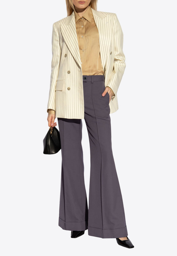 Tom Ford Double-Breasted Striped Blazer GI2971 FAX1158-XECBL