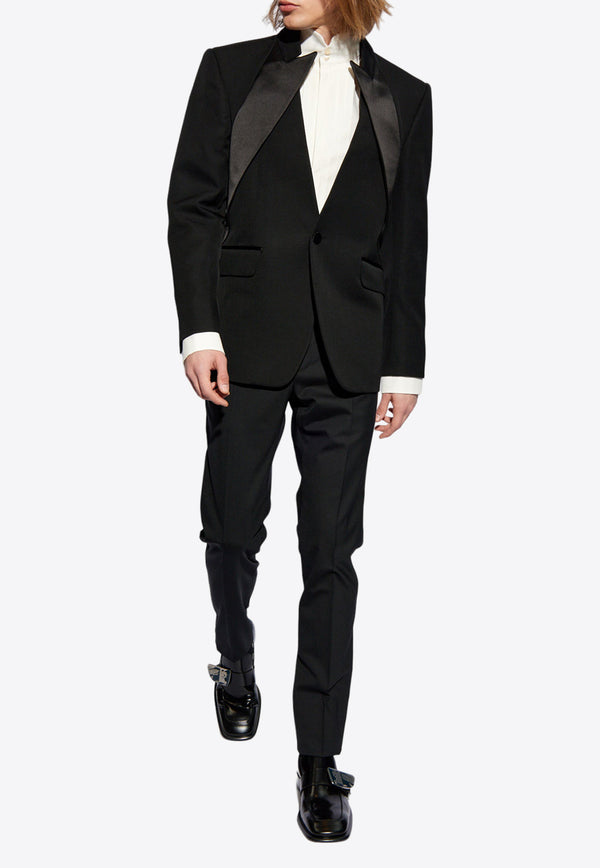 Dolce & Gabbana Side-Stripe Tailored Pants Black GWZXMT FUBF2-N0000