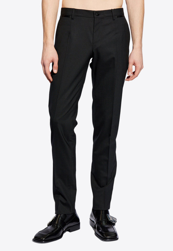 Dolce & Gabbana Side-Stripe Tailored Pants Black GWZXMT FUBF2-N0000