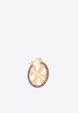Tory Burch Miller Crystal-Embellished Hoop Earrings Gold 148178 0-700
