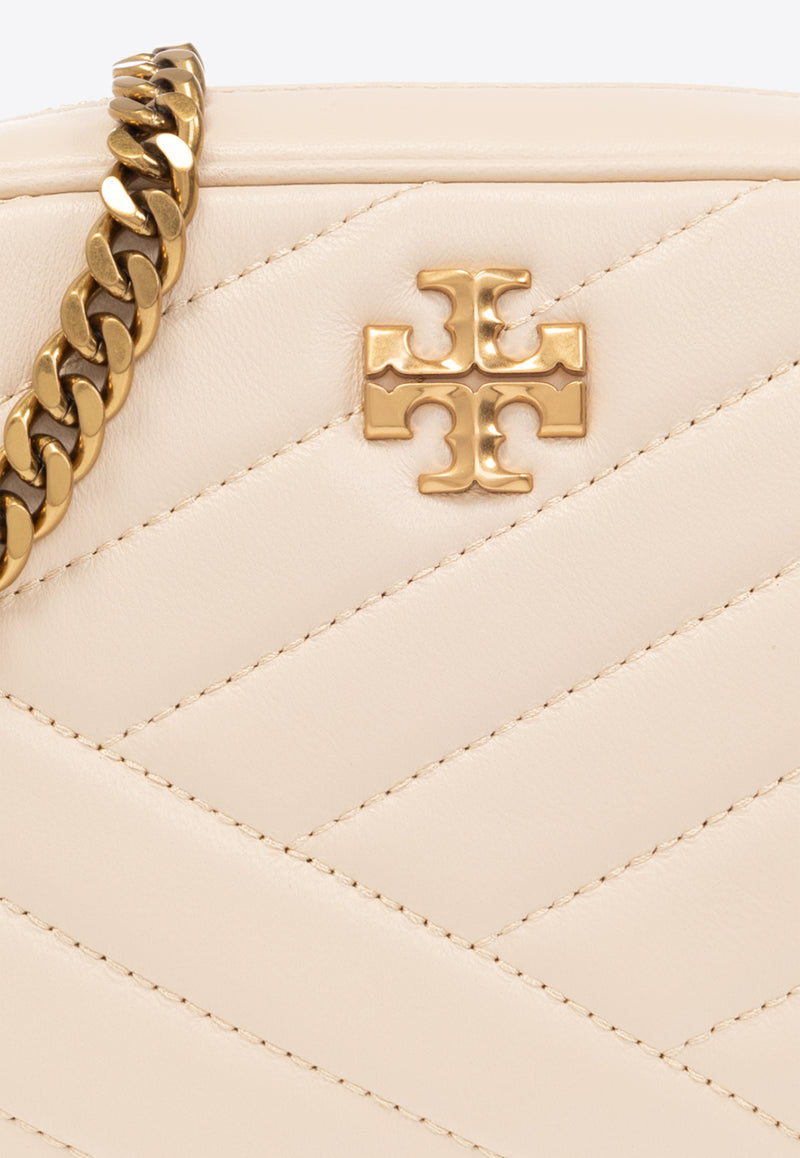 Tory Burch Kira Quilted Leather Camera Bag Cream 152353 0-122