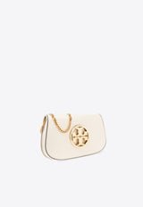 Tory Burch Reva Leather Chain Clutch Ivory 152250 0-104