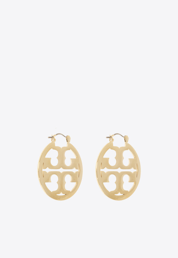 Tory Burch Miller Logo Drop Earrings Gold 153685 0-720