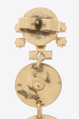Tory Burch Crystal Embellished Drop Earrings Gold 155504 0-650