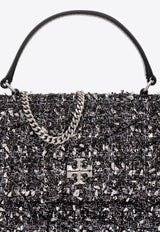 Tory Burch Mini Kira Lurex Tweed Crossbody Bag Black 155542 0-003