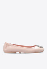 Tory Burch Minnie Travel Ballet Flats Pink 155637 0-652