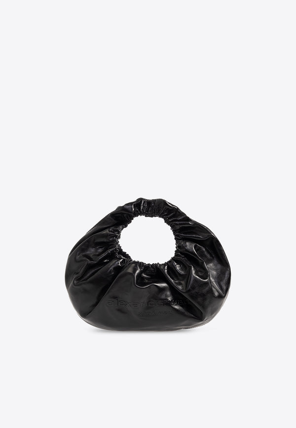 Alexander Wang Small Crescent Top Handle Bag Black 20124R31L 0-001