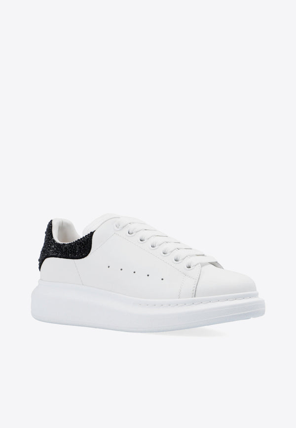 Alexander McQueen Oversized Chunky Leather Sneakers White 666407 WIA4Z-9581
