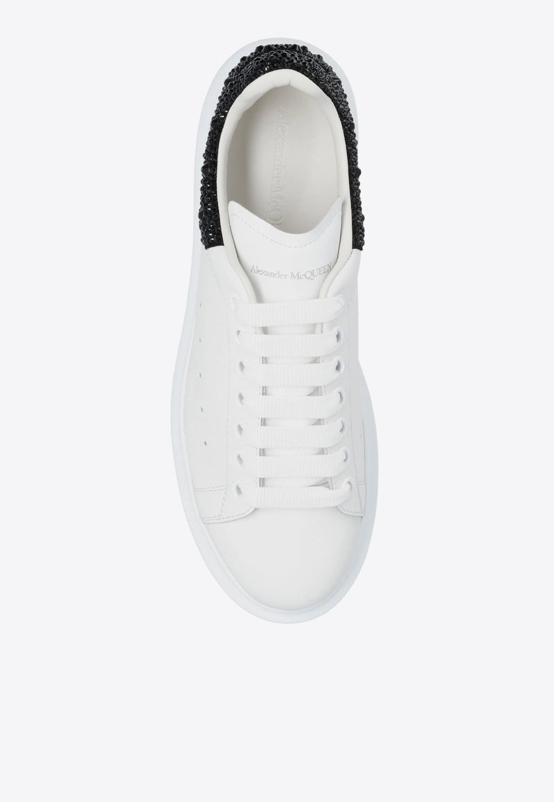 Alexander McQueen Oversized Chunky Leather Sneakers White 666407 WIA4Z-9581