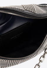 Alexander McQueen Studded Biker Belt Bag Black 735317 1AAQ2-1000