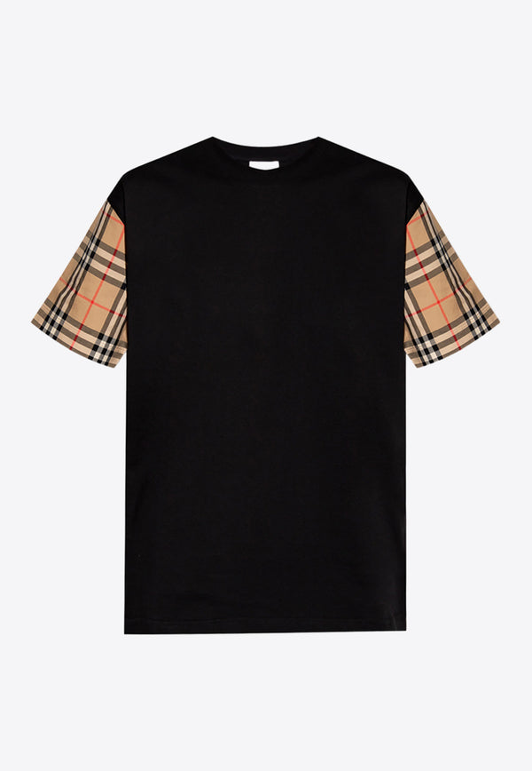 Burberry Vintage Check Oversized T-shirt Black 8043057 A1189-BLACK