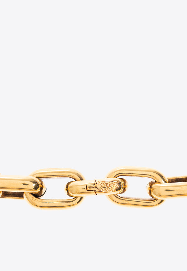 Alexander McQueen Peak Chain Necklace Gold 780960 J160K-8500