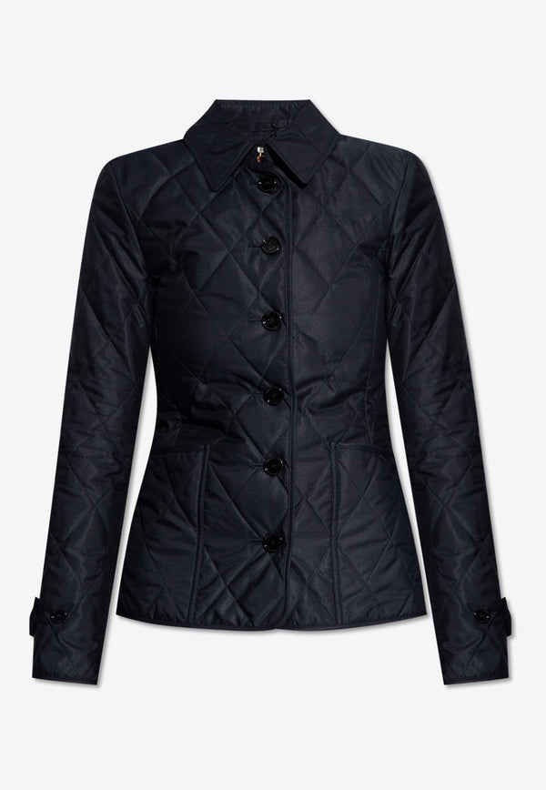 Burberry Quilted Thermoregulated Lightweight Jacket Navy 8049867 A1177-MIDNIGHT