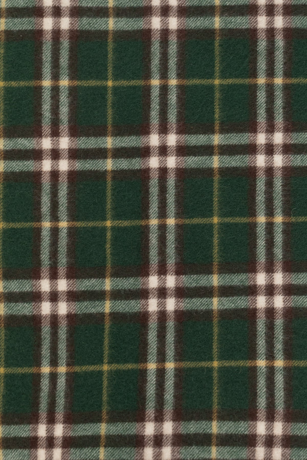 Burberry Check Cashmere Happy Scarf Green 8079993 B8636-IVY