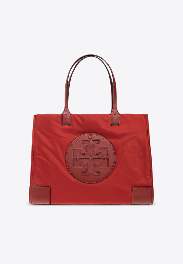 Tory Burch Ella Logo Patch Tote Bag Red 87116 0-600