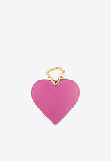 GANNI Heart-Shaped Coin Purse Pink A5468 5891-483