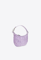 GANNI Mini Butterfly Quilted Shoulder Bag Purple A5422 5900-428