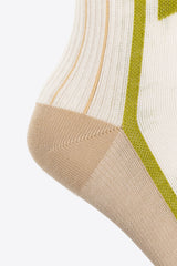 GANNI Striped Ankle-Length Socks Multicolor A5498 5845-135