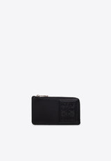 Loewe Debossed Logo Patch Coin Cardholder C565Z40X01 0-BLACK