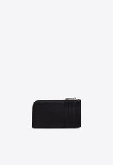 Loewe Debossed Logo Patch Coin Cardholder C565Z40X01 0-BLACK