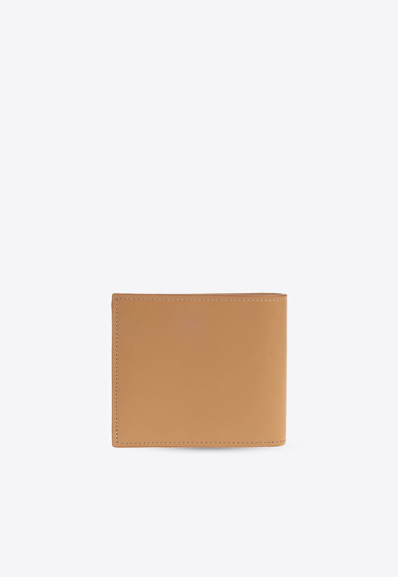 Loewe Debossed Logo Patch Bifold Wallet C565302X02 0-WARM DESERT