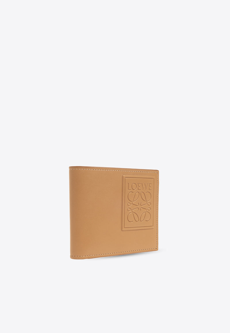 Loewe Debossed Logo Patch Bifold Wallet C565302X02 0-WARM DESERT