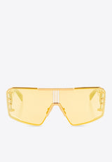 Balmain Le Masque Sunglasses Yellow BPS-146D-147 0-0