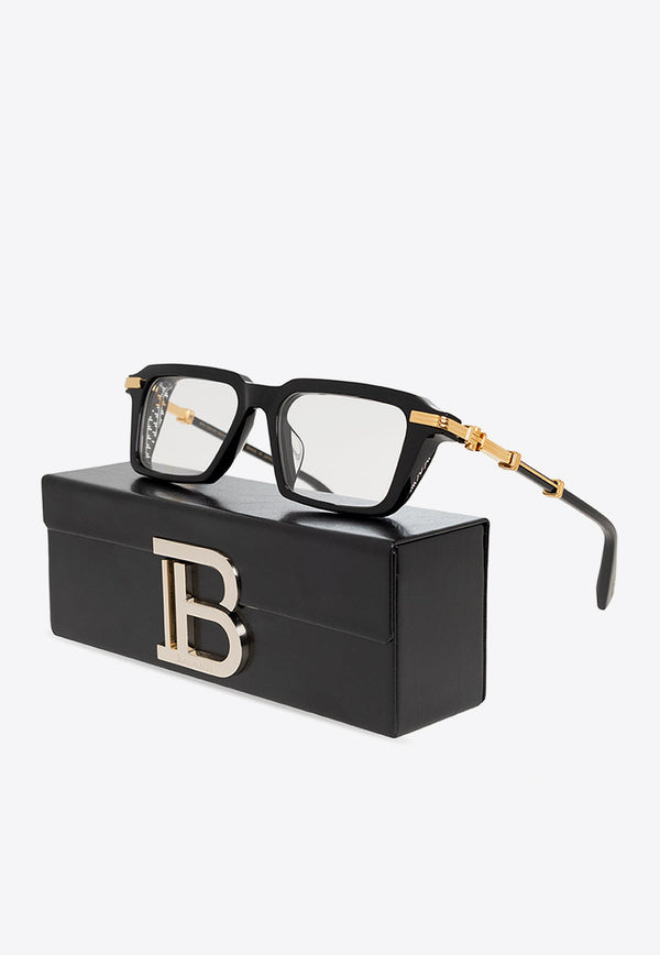 Balmain Eyewear Square-Frame Glasses Transparent BPX-132A-50 0-0