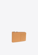 Loewe Debossed Logo Patch Coin Cardholder C565Z40X01 0-WARM DESERT