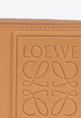 Loewe Debossed Logo Patch Coin Cardholder C565Z40X01 0-WARM DESERT