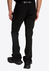 Balmain Straight-Leg Tailored Pants Black CH1PP075 VD59-0PA