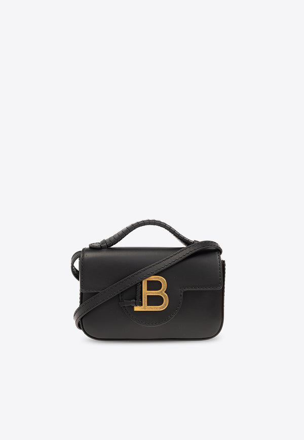 Balmain Mini B-Buzz Leather Top Handle Bag
 CN1DG811 LAVE-0PA