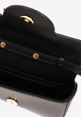 Balmain Mini B-Buzz Leather Top Handle Bag
 CN1DG811 LAVE-0PA