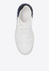Jimmy Choo Diamond Maxi/F II Gradient Low-Top Sneakers White DIAMOND MAXI F II BFA-V WHITE BLACK MIX