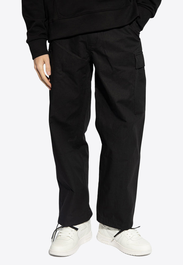 Kenzo Logo-Patched Cargo Pants FE55PA242 9DL-99