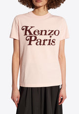 Kenzo Logo-Printed Crewneck T-shirt FE52TS118 4SO-34