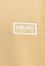 Kenzo Logo-Printed Crewneck Sweatshirt FE55SW181 4MG-12