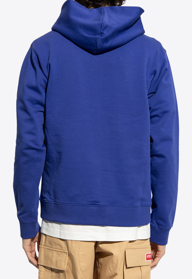Kenzo Logo-Printed Hooded Sweatshirt FE55SW186 4MF-75