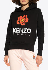 Kenzo Logo-Printed Hooded Sweatshirt FD62SW063 4ME-99J
