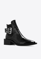 GANNI Chunky Buckle Chelsea Boots S2226 4923-099