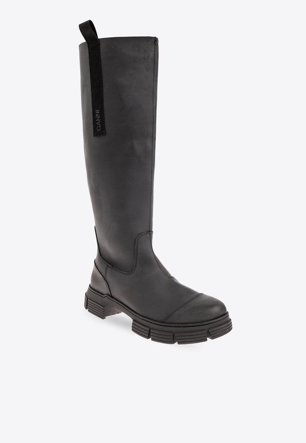 GANNI Country 50 Knee-High Boots S2172 4628-099