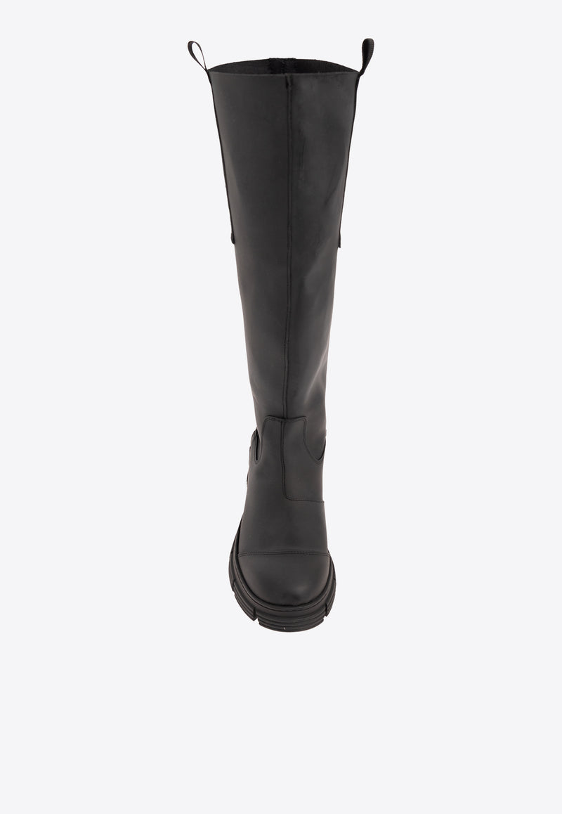 GANNI Country 50 Knee-High Boots S2172 4628-099