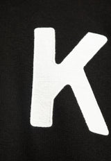 Kenzo Logo-Embroidered Hooded Sweatshirt FE55SW190 4MF-99J