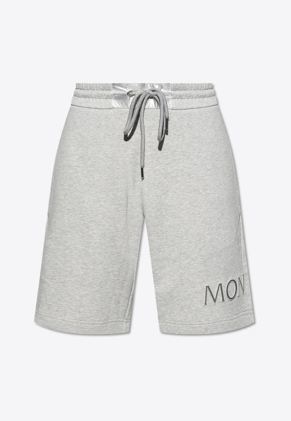 Moncler Logo-Print Drawstring Shorts I20918H00001 89A2L-986
