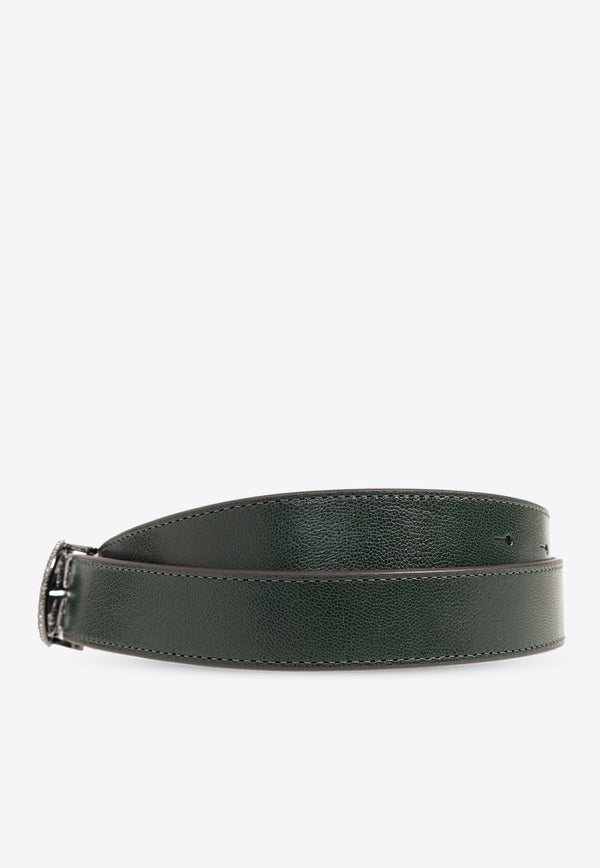 Tory Burch 1" Miller Leather Belt 155565 0-300