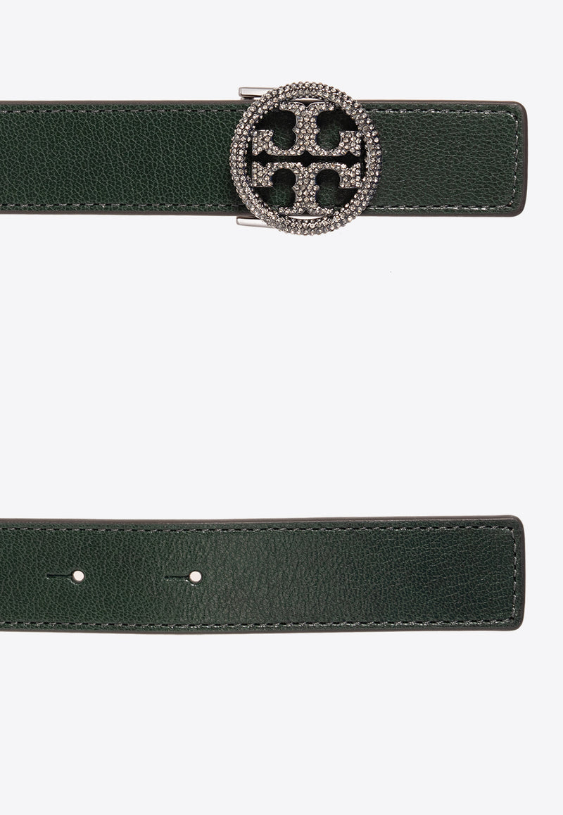 Tory Burch 1" Miller Leather Belt 155565 0-300