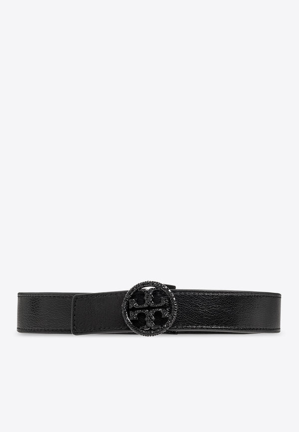 Tory Burch 1" Miller Leather Belt 155565 0-003